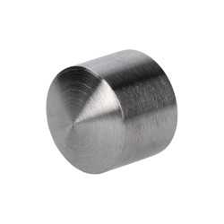 Ukončenie na trubku ø 14 mm, brúsená nerez AISI 304 Ukončenie na trubku ø 14 mm, brúsená nerez AISI 304